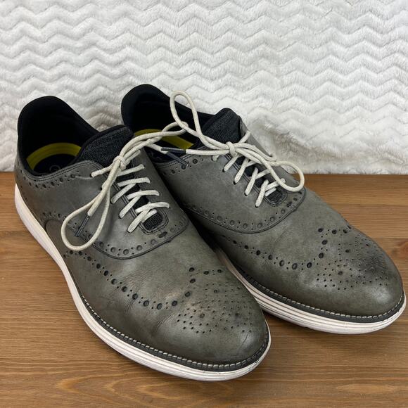 Cole Haan Mens OriginalGrand360 Ultra Leather Wingtip Oxford Brogue GrandOS 11W main image 13